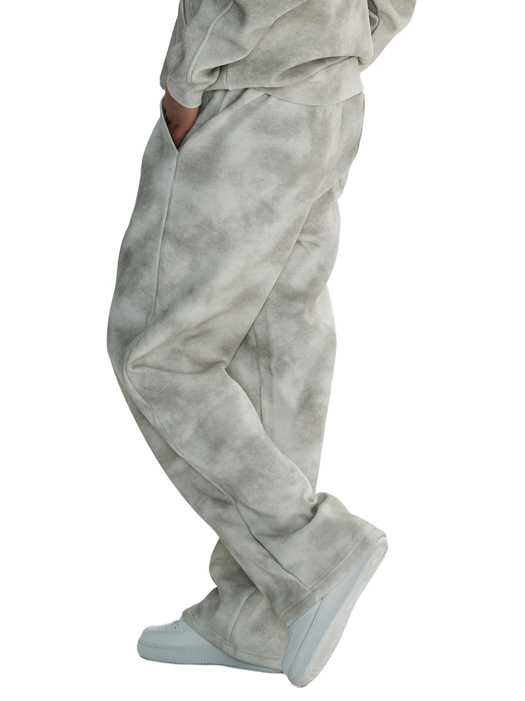 Dirty Washed Fleece Sweatpants – Vintage Streetwear | Tapstitch-8